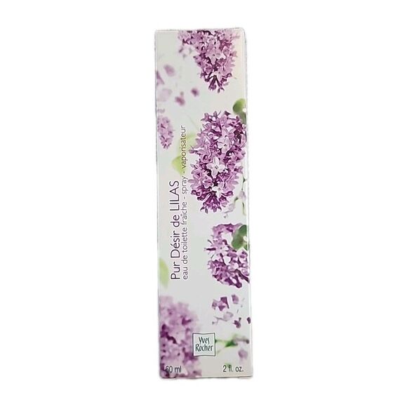 Pur Desir De Lilas Yves Rocher Eau De Toilette 2oz 60ml New In Box Rare France - Picture 1 of 6